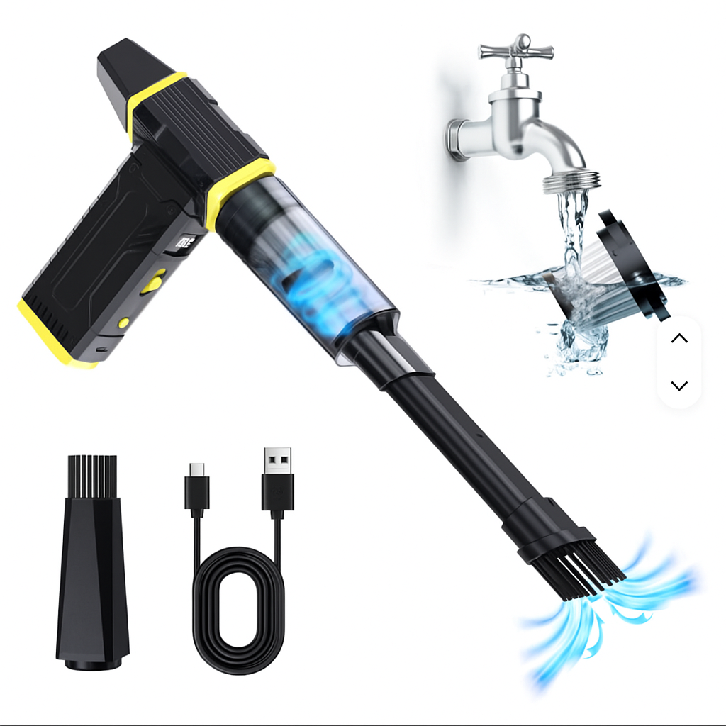 7500pa cordless vacuum cleaner with compressed air duster